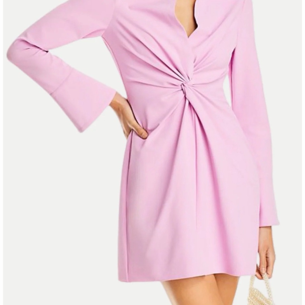 Cinq à Sept Light Pink Long Sleeve Dress